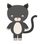 Svart katt